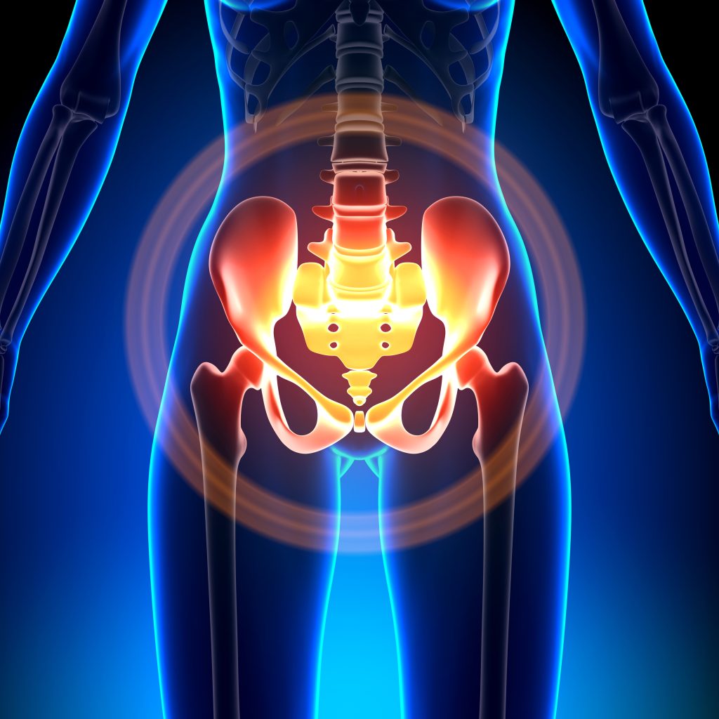 Image showing hip and pelvic pain 