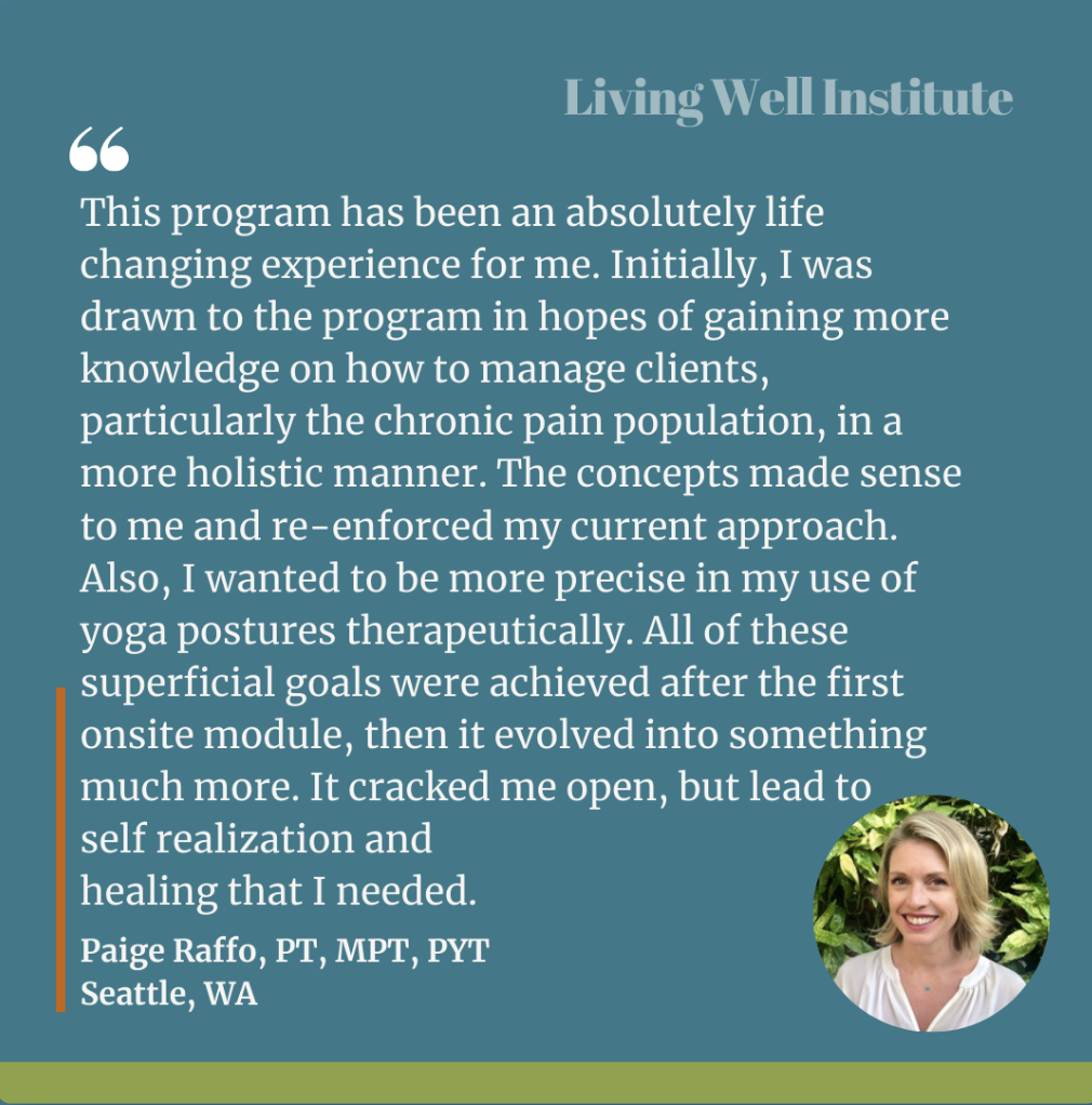 Professional Yoga Therapy Program “Cracked Me Open”